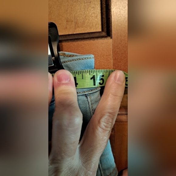 My Boo Color Block Skinny Denim Pant/Jeans Light Blue-Dark Blue Contrast LRG - Picture 5 of 7